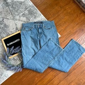 DKNY light wash bootcut vintage denim jeans